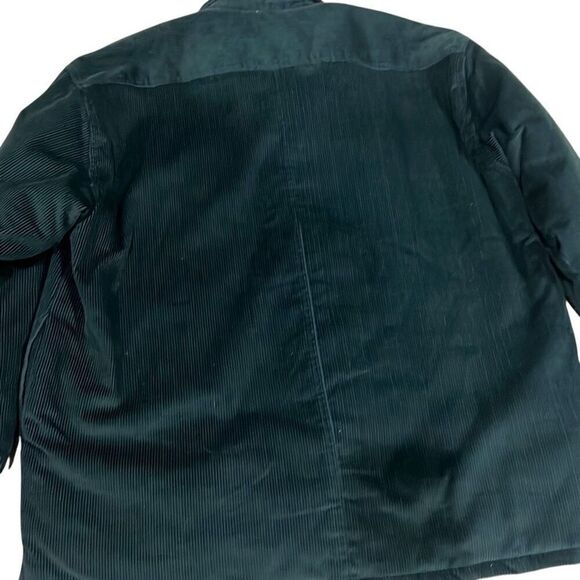 Guide Gear Men’s XL Hunter Green Corduroy and Inside White Fleece Warm Barn Jack - Picture 7 of 10